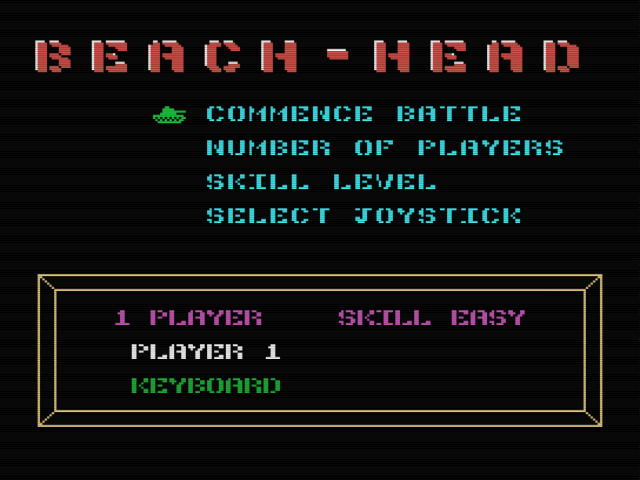 MSX Games World - Beach-Head