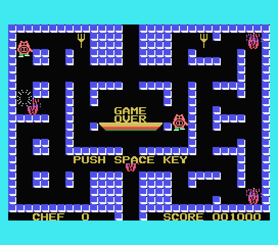 MSX Games World - Captain Chef
