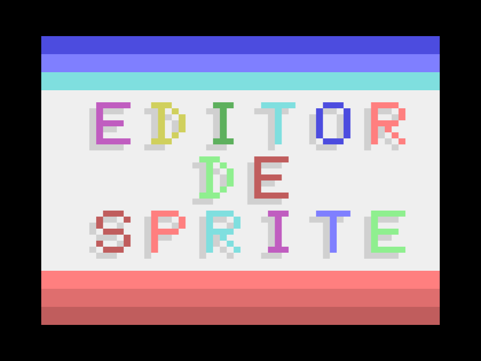 MSX Games World - Editor de Sprite